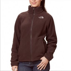 Brown Mindy Fleece North Face Women’s Zip Jacket